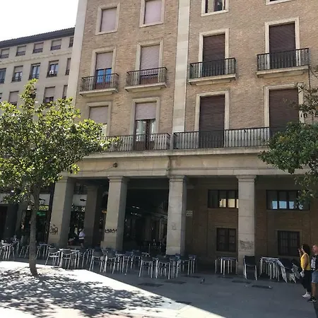 Vtz El Balcon A La Basilica II - Vistas Inmejorables A La Basilica Del Pilar! Appartement Zaragoza Buitenkant foto